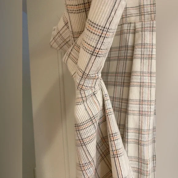 Madewell Corduroy Oversized Ex Boyfriend Shirt in Lombard Plaid Large - Picture 6 of 16